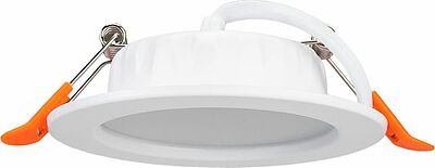 LAMPER 606-1006 Панель светодиодная встраиваемая круглая 9Вт 230В 4000К 630Лм 118мм белая IP20 LAMPER