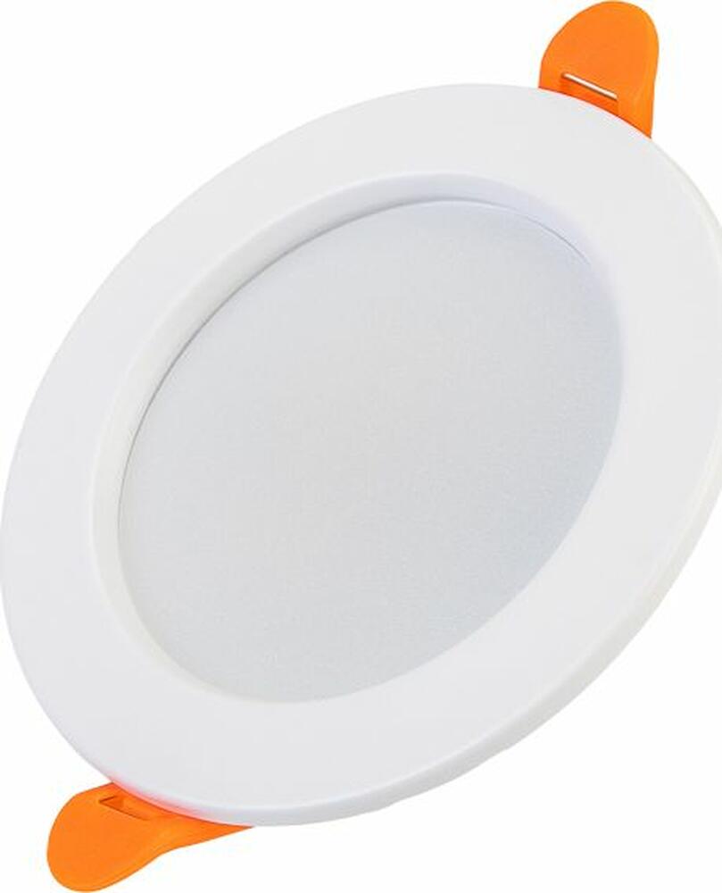 LAMPER 606-1007 Панель светодиодная встраиваемая круглая 9Вт 230В 6500К 630Лм 118мм белая IP20 LAMPER