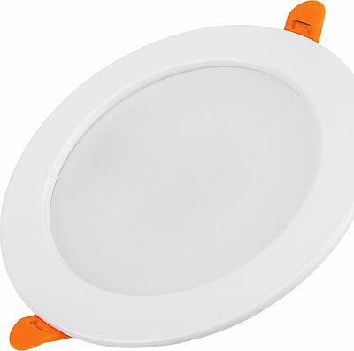 LAMPER 606-1010 Панель светодиодная встраиваемая круглая 18Вт 230В 4000К 1440Лм 185мм белая IP20 LAMPER