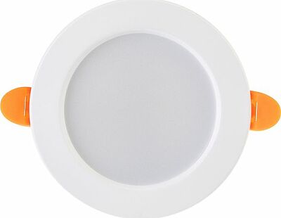 LAMPER 606-1013 Панель светодиодная встраиваемая круглая 24Вт 230В 6500К 1920Лм 220мм белая IP20 LAMPER