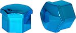 LS Комплект пластиковых колпачков hex17, blister 20+1, BLUE, JN-9566 LS S034621 LS Комплект пластиковых колпачков hex17, blister 20+1, BLUE, JN-9566 LS S034621