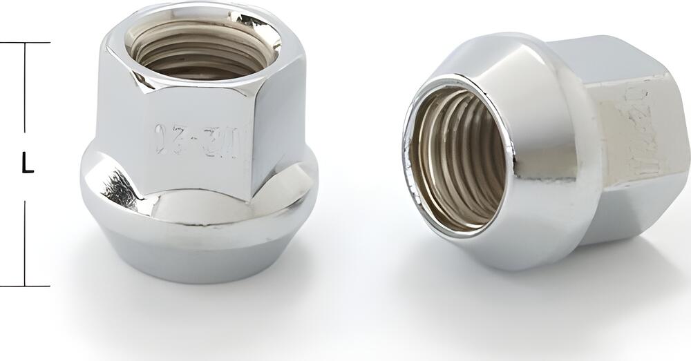 LS Гайка M12x1,25 (21) hex17 конус, открытая CH (КИТАЙ) H-1156 OGS153811