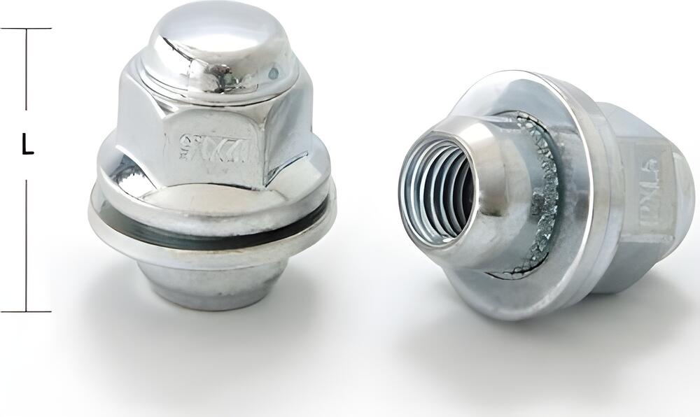 Китай Гайка M12x1,5 (35) hex21 пш, закрытая цинк (КИТАЙ) JN-228SP OGS165005