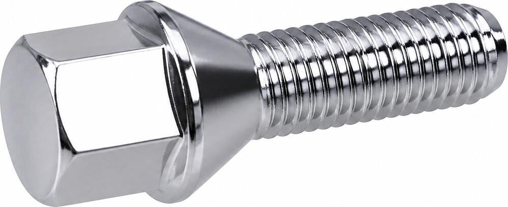 LS S030431 Болт колесный M14×1.5, 52/25 мм, конус, ключ 17 мм, хром