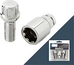 Bimecc Болт секретный M12x1,5 (52/30), конус, 4+1 ключ, Цинк, UB130 BC S032977