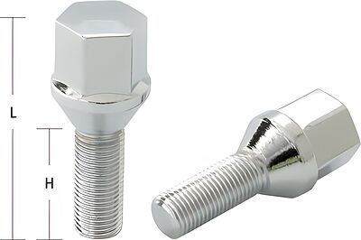 LS Болт M14x1,5 (62/ 35) hex17 конус CH (КИТАЙ) H-984 S041881