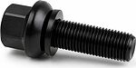 Болт M12x1,5 (47/ 21) hex17 сфера R13 black (КИТАЙ) H-808-07 S090193