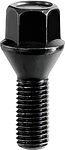 LS Slik Болт M12x1,5 54/27, hex17, конус (J-954) черный LS Slik Болт M12x1,5 54/27, hex17, конус (J-954) черный