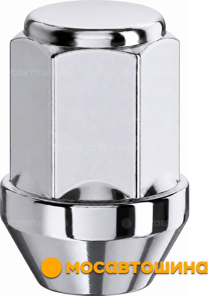 LS Slik колёсная гайка M12×1,5×35, CH21, закрытая, конус 60°, цинк