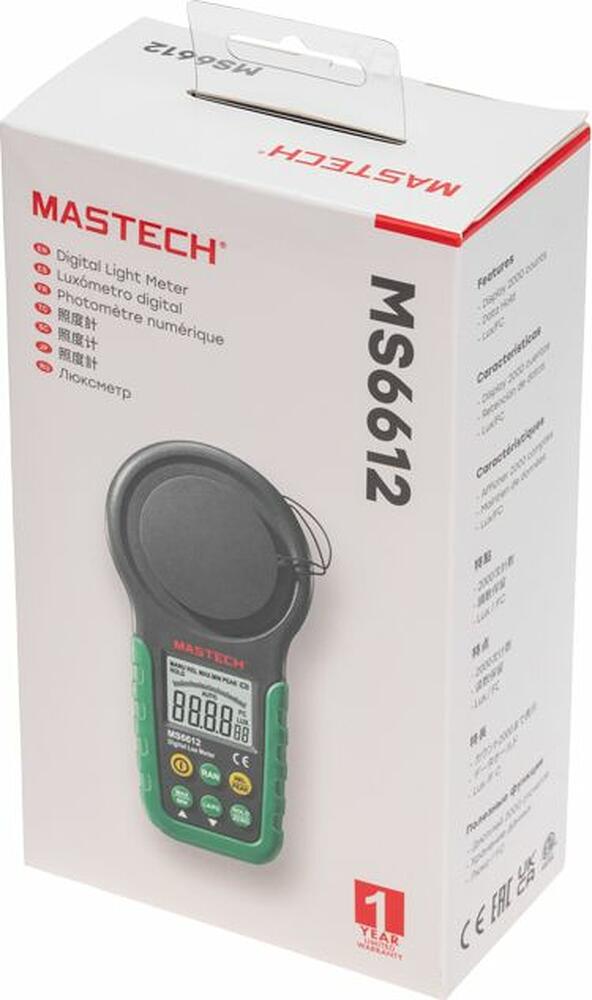 Mastech 13-1216 Люксметр MS6612 MASTECH