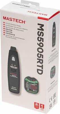 Mastech 13-1265 Тестер розеток, детектор автоматов MS5905RTD MASTECH