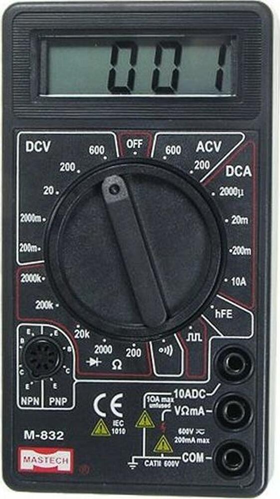 Mastech 13-2003 Портативный мультиметр M832 MASTECH