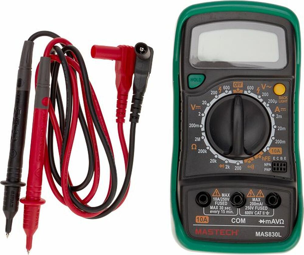 Mastech 13-2007 Портативный мультиметр MAS830L MASTECH