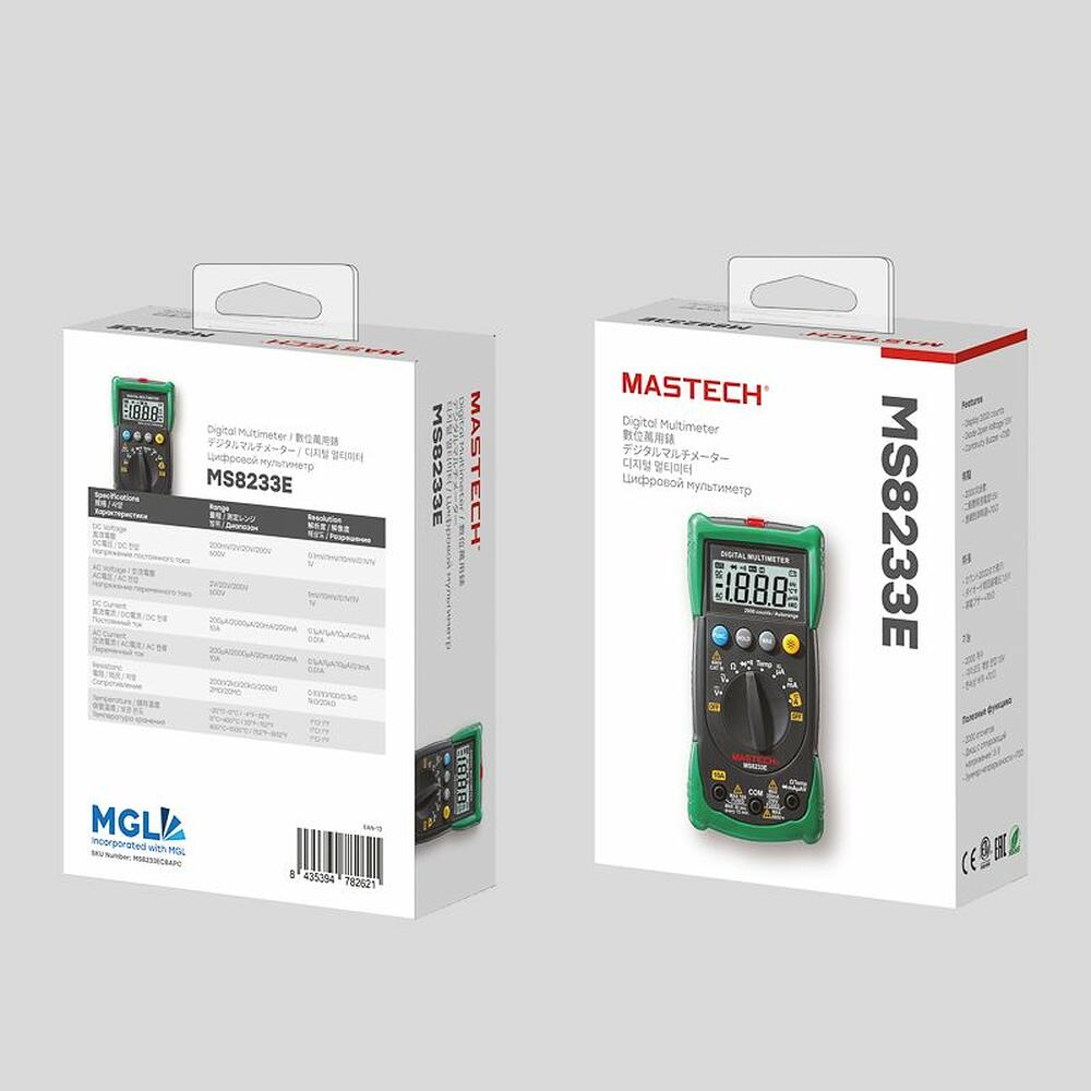 Mastech 13-2013 Универсальный мультиметр MS8233E MASTECH
