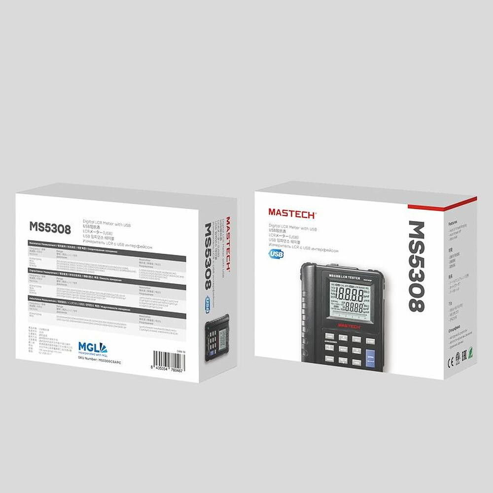 Mastech 13-2039 Мостовой высокоточный измеритель MS5308 (RLC-метр) MASTECH