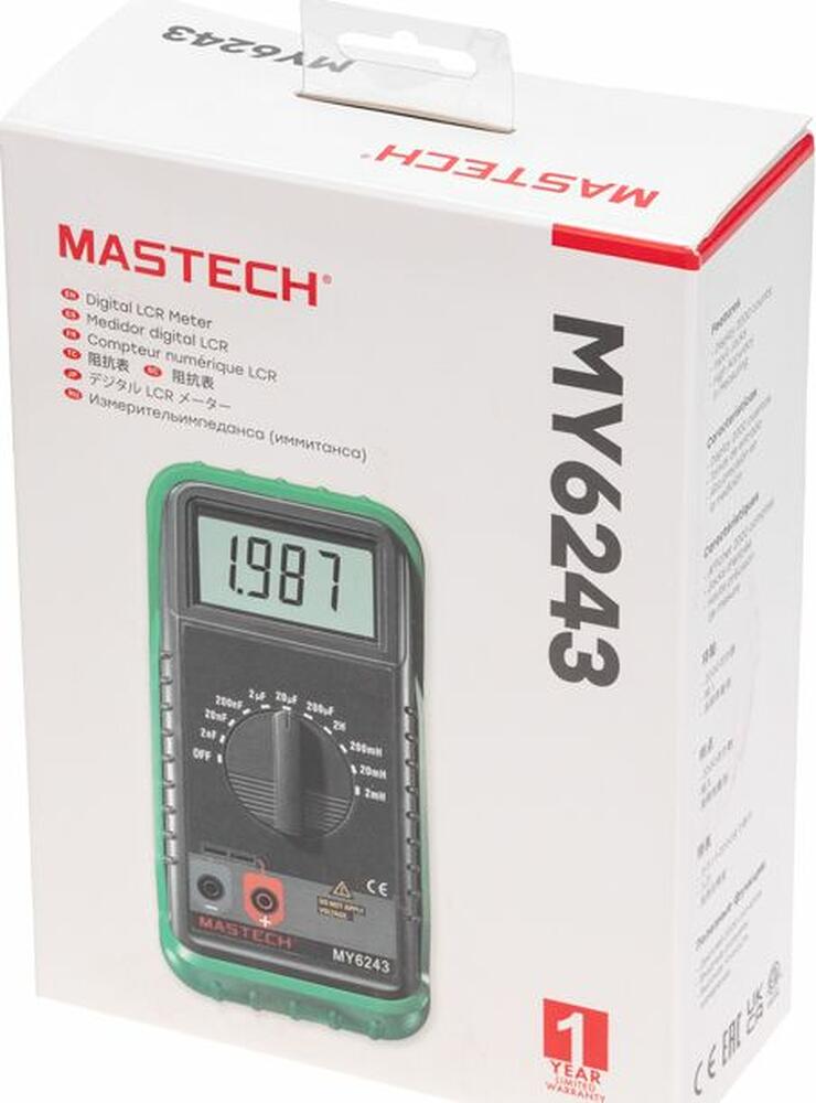 Mastech 13-2078 Измеритель емкости и индуктивности (LC-метр) MY6243 MASTECH