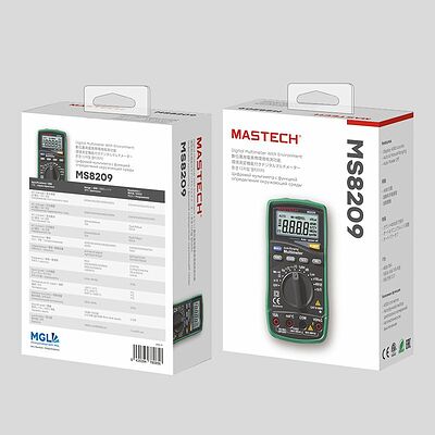 Mastech 13-2087 Профессиональный мультиметр MS8209 MASTECH