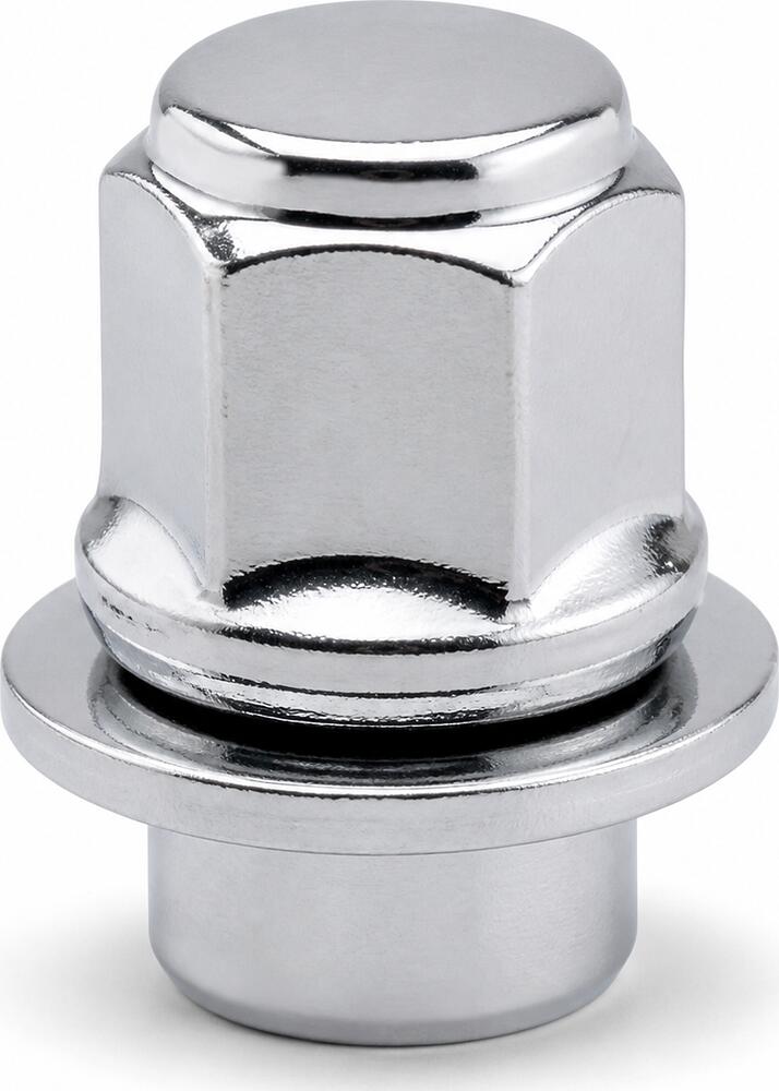 Matrix 723848 Cr гайка M14×1,5, 37,5 мм, CH21, прессшайба, носик 18,5×11 мм
