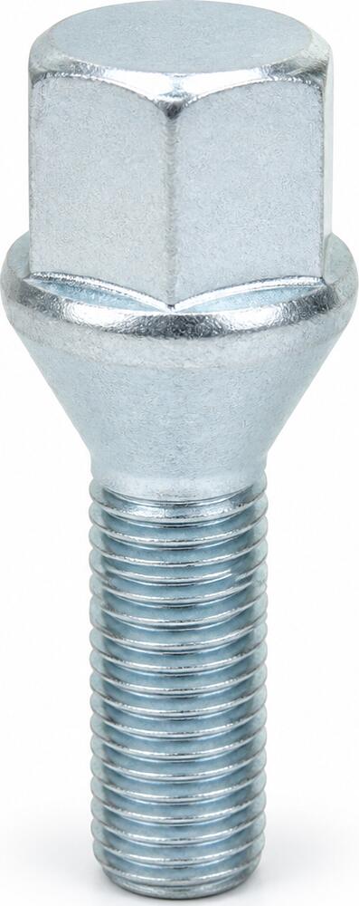 Matrix C17D27 болт M14×1,5×27, CH17, конус 60° с выступом, цинк