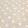 NEON-NIGHT 215-106 Гирлянда Сеть 1,5х1,5м, прозрачный ПВХ, 96 LED Теплый белый