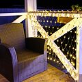 NEON-NIGHT 215-116 Гирлянда светодиодная Сеть 1х1,5м 160 LED ТЕПЛЫЙ БЕЛЫЙ черный ПВХ IP65 свечение с динамикой 230В блок в комплекте NEON-NIGHT 