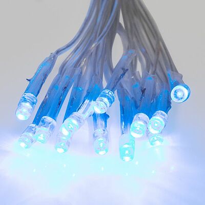 NEON-NIGHT 215-123 Гирлянда Сеть 1,5х1,5м, прозрачный ПВХ, 150 LED Синий