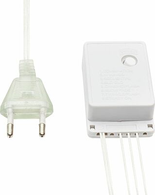NEON-NIGHT 215-133 Гирлянда сеть 1,8х1,5м, прозрачный ПВХ, 180 LED, Синий