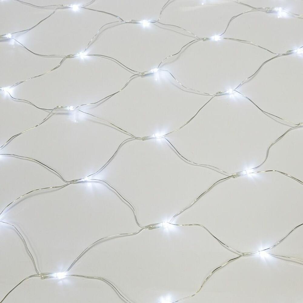 NEON-NIGHT 215-135 Гирлянда Сеть 1,8х1,5м, прозрачный ПВХ, 180 LED Белый
