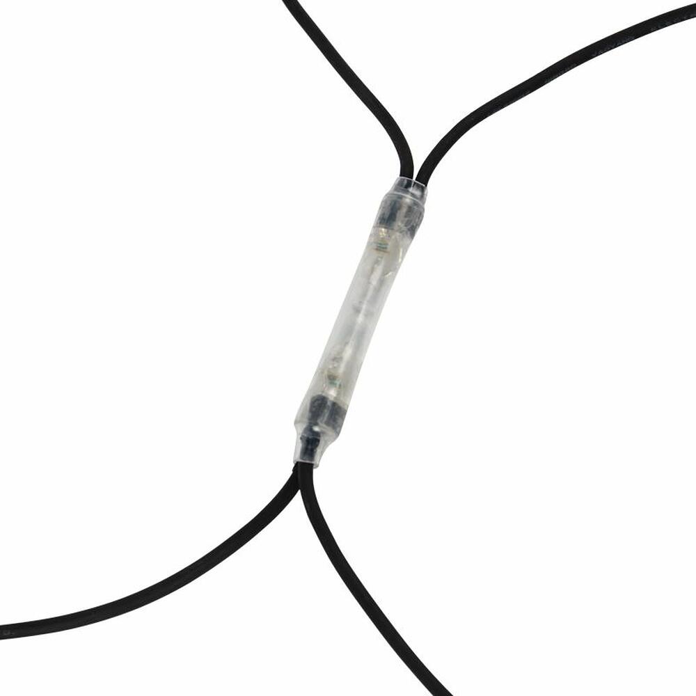 NEON-NIGHT 217-115 Гирлянда светодиодная Сеть 2x1,5м 288 LED БЕЛЫЙ черный каучук IP67 постоянное свечение 230В блок в комплекте NEON-NIGHT 
