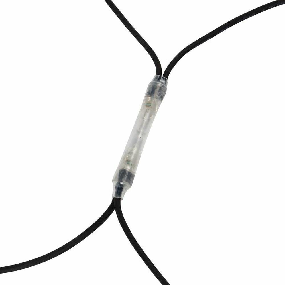 NEON-NIGHT 217-125 Гирлянда светодиодная Сеть 2x3м 432 LED БЕЛЫЙ черный каучук IP67 постоянное свечение 230В блок в комплекте NEON-NIGHT 