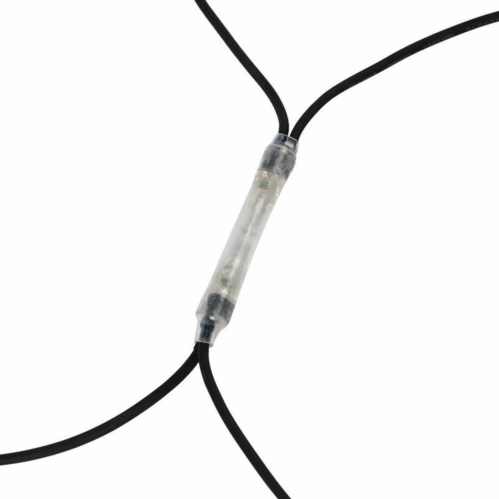 NEON-NIGHT 217-135 Гирлянда светодиодная Сеть 2x4м 560 LED БЕЛЫЙ черный каучук IP67 постоянное свечение 230В блок в комплекте NEON-NIGHT 