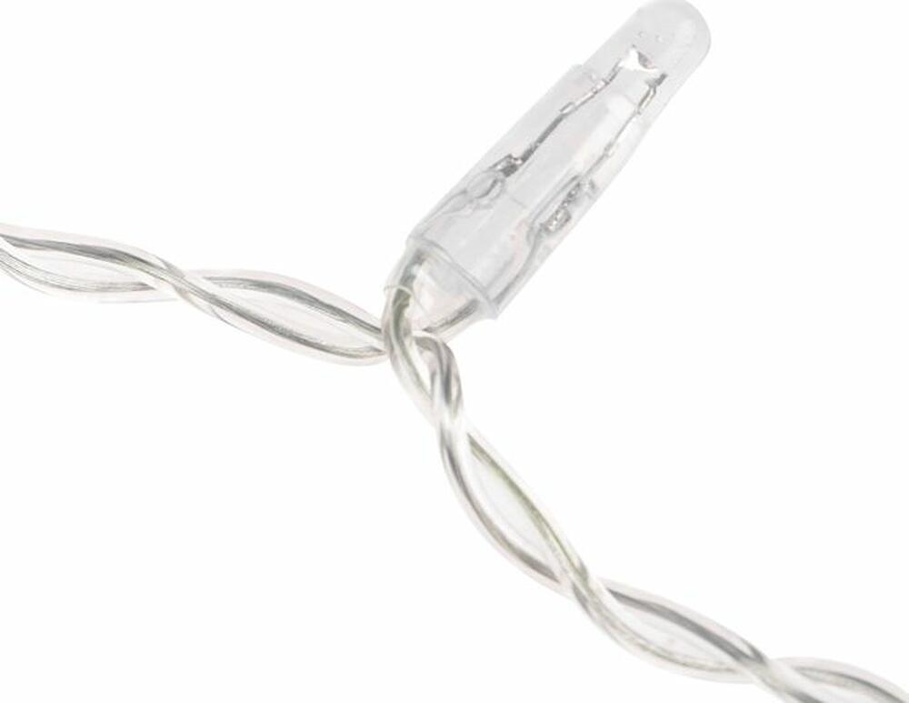 NEON-NIGHT 235-106 Гирлянда светодиодная Занавес 2х0,8м 160 LED ТЕПЛЫЙ БЕЛЫЙ прозрачный ПВХ IP65 постоянное свечение 230В нужен блок 303-500-1 NEON-NIGHT