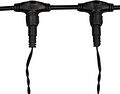 NEON-NIGHT 235-143 Гирлянда светодиодная Занавес 2х3м 760 LED СИНИЙ черный ПВХ IP65 постоянное свечение 230В нужен блок 303-500 NEON-NIGHT