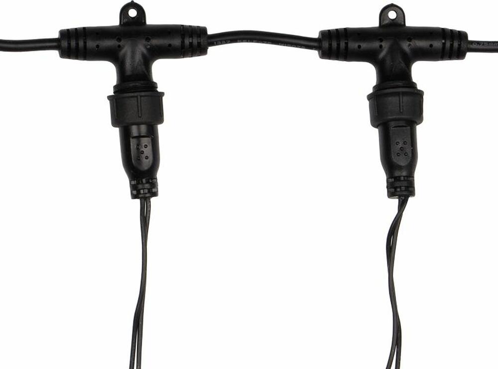 NEON-NIGHT 235-145 Гирлянда светодиодная Занавес 2х3м 760 LED БЕЛЫЙ черный ПВХ IP65 постоянное свечение 230В блок в комплекте NEON-NIGHT