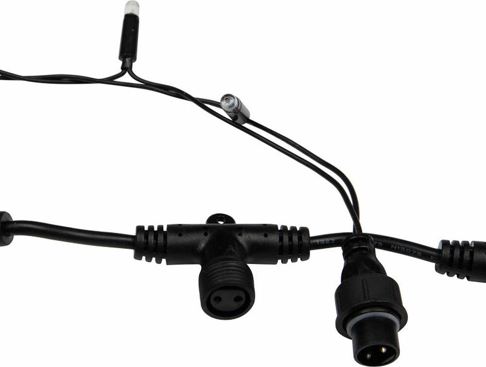 NEON-NIGHT 235-145 Гирлянда светодиодная Занавес 2х3м 760 LED БЕЛЫЙ черный ПВХ IP65 постоянное свечение 230В блок в комплекте NEON-NIGHT