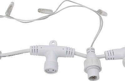 NEON-NIGHT 235-155-6 Гирлянда светодиодная Занавес 2х3м 448 LED БЕЛЫЙ прозрачный ПВХ IP65 постоянное свечение 230В нужен блок 303-500-1 NEON-NIGHT