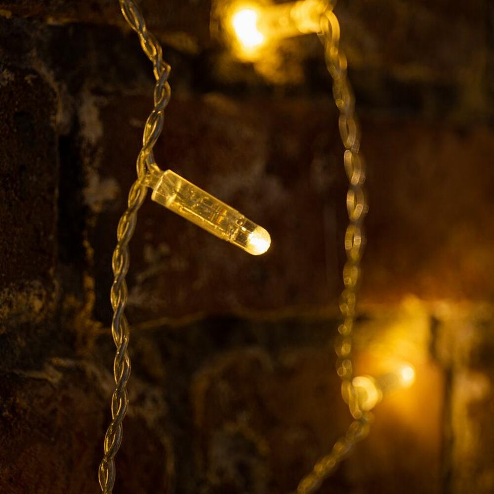 NEON-NIGHT 235-156-6 Гирлянда светодиодная Занавес 2х3м 448 LED ТЕПЛЫЙ БЕЛЫЙ прозрачный ПВХ IP65 постоянное свечение 230В нужен блок 303-500-1 NEON-NIGHT