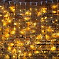 NEON-NIGHT 235-156 Гирлянда светодиодная Занавес 2х3м 600 LED ТЕПЛЫЙ БЕЛЫЙ прозрачный ПВХ IP65 постоянное свечение 230В нужен блок 303-500-1