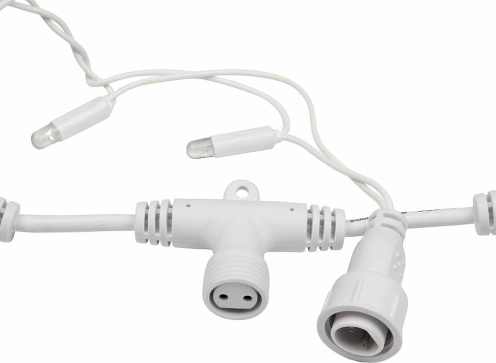 NEON-NIGHT 235-211 Гирлянда светодиодная Занавес 2х3м 600 LED БЕЛЫЙ белый ПВХ IP65 эффект мерцания 230В нужен блок 303-500-1 NEON-NIGHT