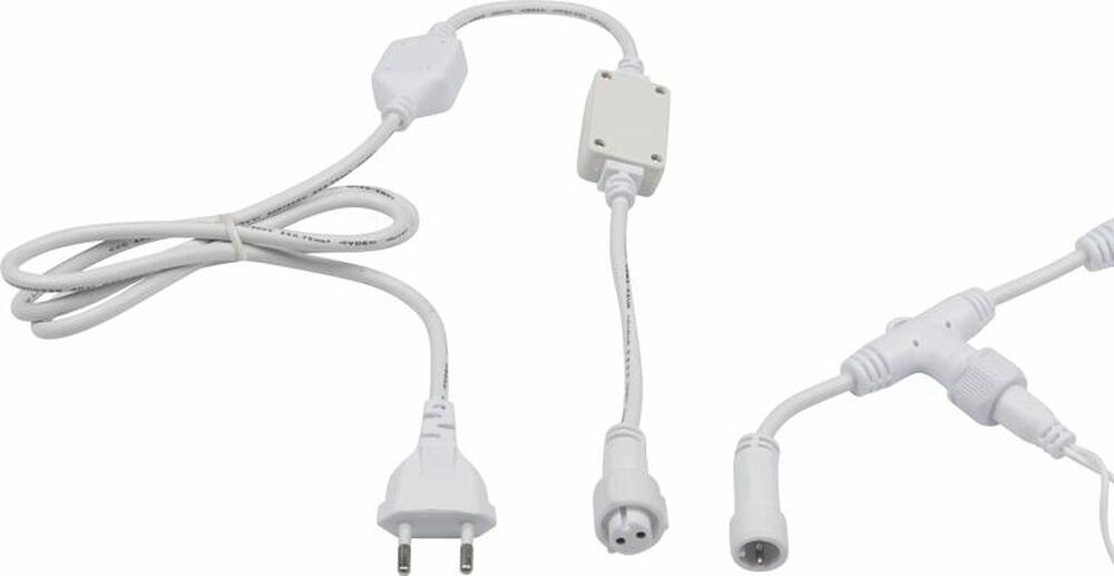 NEON-NIGHT 235-225 Гирлянда светодиодная Занавес 2х1,5м 360 LED ЖЕЛТЫЙ белый ПВХ IP65 эффект мерцания 230В блок в комплекте NEON-NIGHT