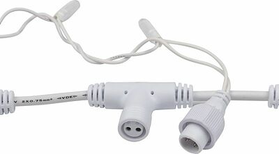 NEON-NIGHT 235-226 Гирлянда светодиодная Занавес 2х1,5м 360 LED ЗЕЛЕНЫЙ белый ПВХ IP65 эффект мерцания 230В блок в комплекте NEON-NIGHT