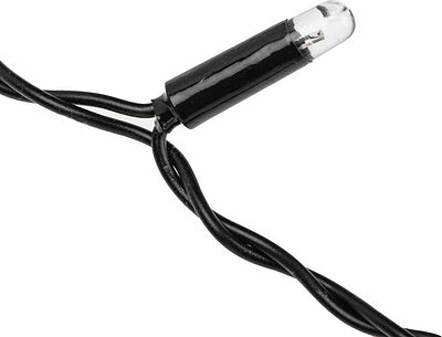 NEON-NIGHT 235-286 Гирлянда светодиодная Занавес 2х0,8м 160 LED ТЕПЛЫЙ БЕЛЫЙ черный ПВХ IP65 постоянное свечение 230В нужен блок 303-500 NEON-NIGHT