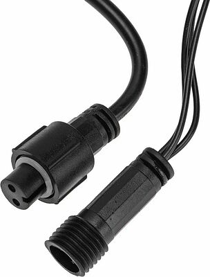 NEON-NIGHT 235-286 Гирлянда светодиодная Занавес 2х0,8м 160 LED ТЕПЛЫЙ БЕЛЫЙ черный ПВХ IP65 постоянное свечение 230В нужен блок 303-500 NEON-NIGHT