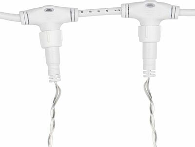 NEON-NIGHT 235-301 Гирлянда светодиодная Занавес 2х1,5м 300 LED ЖЕЛТЫЙ прозрачный ПВХ IP65 постоянное свечение 230В блок в комплекте NEON-NIGHT