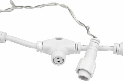 NEON-NIGHT 235-301 Гирлянда светодиодная Занавес 2х1,5м 300 LED ЖЕЛТЫЙ прозрачный ПВХ IP65 постоянное свечение 230В блок в комплекте NEON-NIGHT