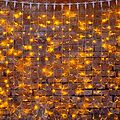 NEON-NIGHT 235-301 Гирлянда светодиодная Занавес 2х1,5м 300 LED ЖЕЛТЫЙ прозрачный ПВХ IP65 постоянное свечение 230В блок в комплекте NEON-NIGHT
