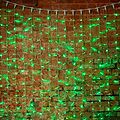 NEON-NIGHT 235-304-6 Гирлянда светодиодная Занавес 2х1,5м 192 LED ЗЕЛЕНЫЙ прозрачный ПВХ IP65 постоянное свечение 230В блок в комплекте NEON-NIGHT