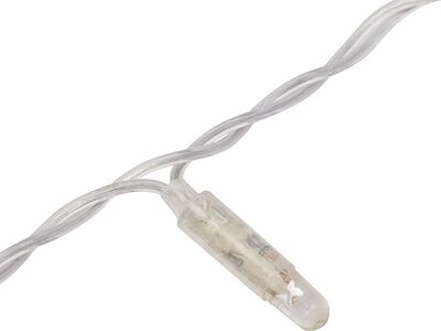NEON-NIGHT 235-326 Гирлянда светодиодная Занавес 2х3м 600 LED ТЕПЛЫЙ БЕЛЫЙ прозрачный ПВХ IP65 эффект мерцания 230В нужен блок 303-500-1