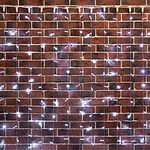 NEON-NIGHT 235-385 Гирлянда Занавес 2х6м 768 LED БЕЛЫЙ прозрачный ПВХ IP65 эффект мерцания 230В нужен блок 303-500-1