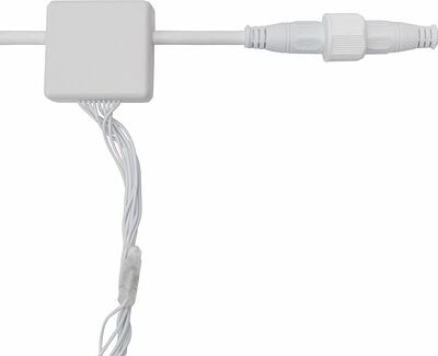 NEON-NIGHT 245-335 Гирлянда LED - Умный дождь, 3 секции 1x3 м, 4x3 нитей, 30W, 24V, 8 каналов, 672 БЕЛЫХ диода, IP65